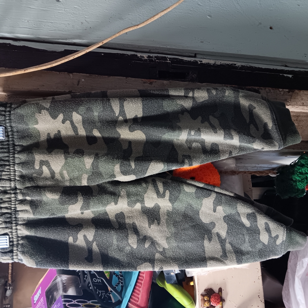 Kids Camouflage Jogger Pants